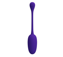 Фиолетовое перезаряжаемое виброяйцо Knucker (фиолетовый)