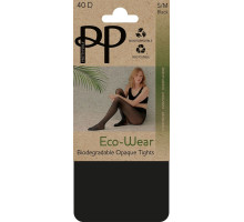 Матовые эко-колготки Eco-wear (черный|XL)