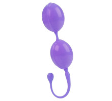 Фиолетовые вагинальные шарики LAmour Premium Weighted Pleasure System (фиолетовый)
