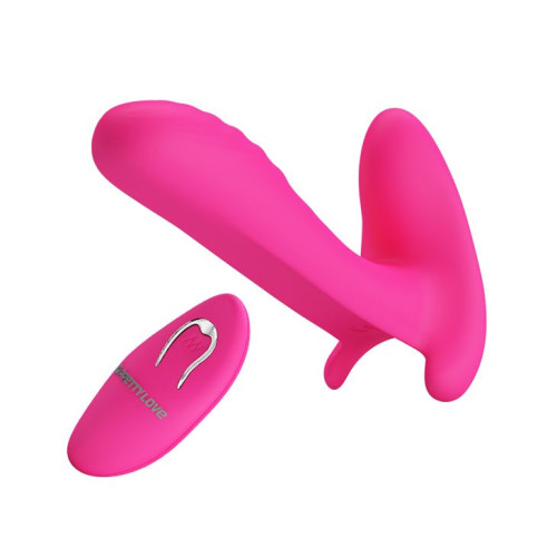 Розовый мультифункциональный вибратор Remote Control Massager (розовый)