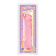 Розовый прозрачный гелевый фаллоимитатор Сristal Jellies - 20 см. (розовый)