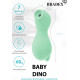 Салатовый вакуум-волновой стимулятор Baby Dino (салатовый)