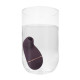 Фиолетовый клиторальный вакуум-волновой массажер Irresistible Kissable (фиолетовый)