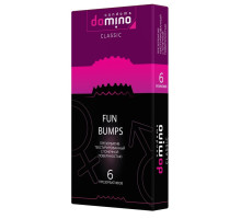 Текстурированные презервативы DOMINO Classic Fun Bumps - 6 шт.