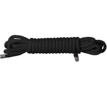 Черная веревка для бандажа Japanese - 5 м. (черный)