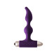 Фиолетовая анальная вибропробка New Edition Elation - 13,1 см. (фиолетовый)