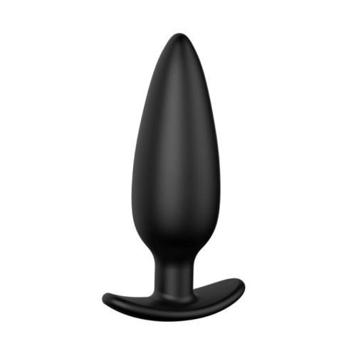 Черная анальная пробка №07 Self Penetrating Butt Plug - 12 см. (черный)