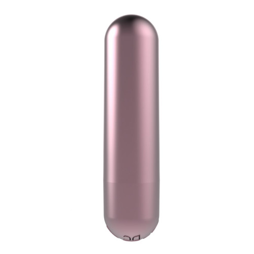 Розовая перезаряжаемая вибропуля Clio - 7,6 см. (розовый)