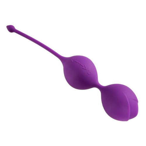 Фиолетовые вагинальные шарики U-tone (фиолетовый)