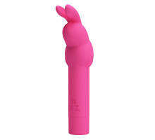 Ярко-розовый вибростимулятор в форме кролика Gerardo (ярко-розовый)