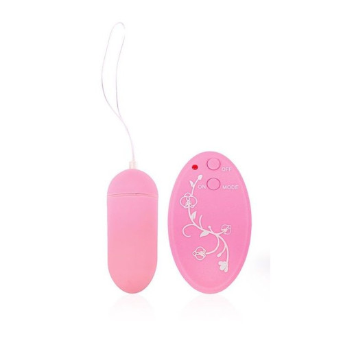 Розовое виброяйцо Sexy Friend с 10 режимами вибрации (розовый)