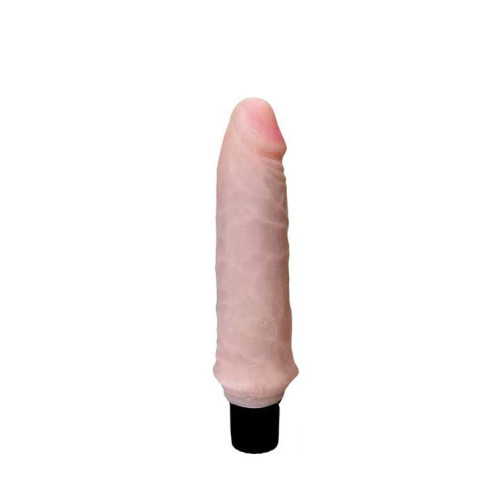 Вибратор телесного цвета  Realistic Cock Vibe - 15,5 см. (телесный)