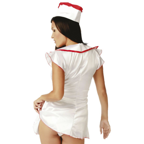 Костюм сексапильной медсестры (белый|L-XL)