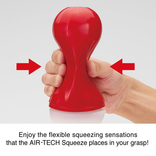 Мастурбатор AIR-TECH Squeeze Regular (красный)