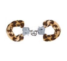 Наручники с леопардовым мехом Furry Fun Cuffs Leopard (леопард)