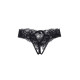 Эротические трусики с декоративным вырезом сзади Tarja (черный|46-48)