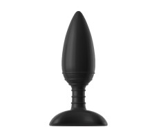 Чёрная вибровтулка NEXUS ACE SMALL с дистанционным управлением - 10 см. (черный)