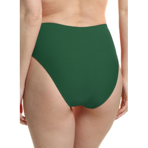 Раздельный купальник Valery: лиф-фашия и высокие плавки (зеленый|C/M)