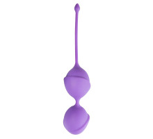 Фиолетовые вагинальные шарики Jiggle Mouse (фиолетовый)