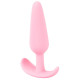 Розовая анальная втулка Mini Butt Plug - 8,4 см. (розовый)