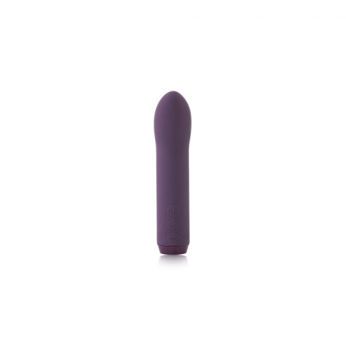 Фиолетовый мини-вибратор G-Spot Bullet - 11,4 см. (фиолетовый)