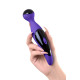Фиолетовый вибростимулятор COSMY - 18,3 см. (фиолетовый)