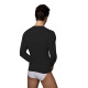 Классическая мужская футболка с длинным рукавом Doreanse Lounge (черный|S)
