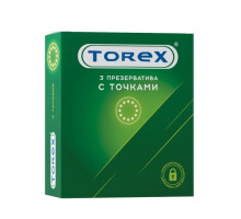 Текстурированные презервативы Torex  С точками  - 3 шт.