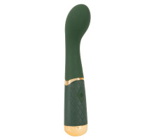 Зеленый стимулятор точки G Luxurious G-Spot Massager - 19,5 см. (зеленый)