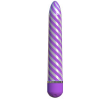 Фиолетовый вибратор Sweet Swirl Vibrator - 21,3 см. (фиолетовый)