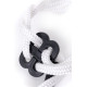 Белые верёвочные наручники (белый)