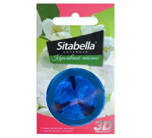 Насадка стимулирующая Sitabella 3D  Королевский жасмин  с ароматом жасмина (синий)