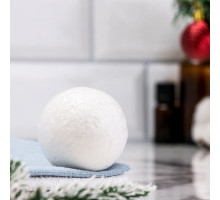 Бомбочка для ванны из гималайской соли с эфирным маслом ванили  Самой прекрасной  - 140 гр.