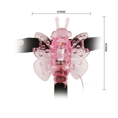 Вибростимулятор клитора на трусиках (розовый)
