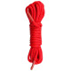Красная веревка для связывания Nylon Rope - 5 м. (красный)