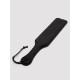 Черная шлепалка Bound to You Faux Leather Spanking Paddle - 38,1 см. (черный)