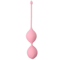 Розовые вагинальные шарики SEE YOU IN BLOOM DUO BALLS 36MM (розовый)