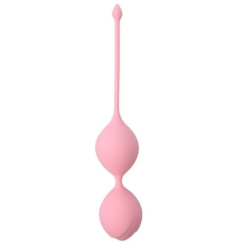 Розовые вагинальные шарики SEE YOU IN BLOOM DUO BALLS 36MM (розовый)