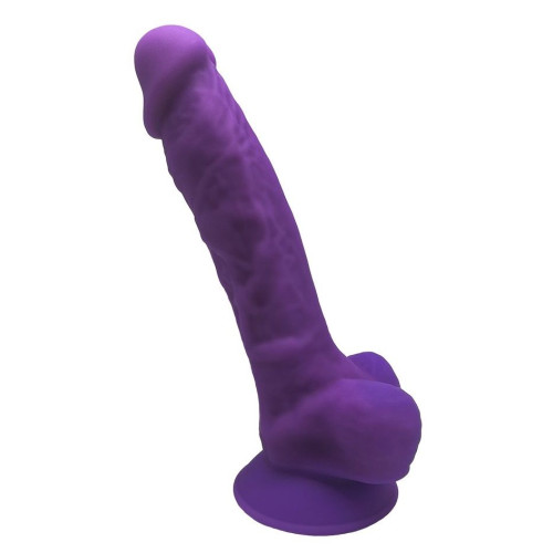 Фиолетовый фаллоимитатор Model 1 - 17,6 см. (фиолетовый)