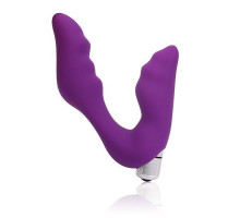 Фиолетовый вибромассажер Сosmo - 12,7 см. (фиолетовый)
