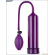 Фиолетовая вакуумная помпа Eroticon PUMP X1 с грушей (фиолетовый)