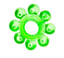 Зеленое эрекционное кольцо-цветок
