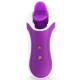 Фиолетовый оросимулятор Clitella со сменными насадками для вращения (фиолетовый)