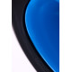 Вибростимулятор простаты с подогревом (черный с синим)