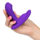 Фиолетовый вибромассажёр простаты Silicone Remote Pinpoint Pleaser (фиолетовый)