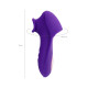 Фиолетовый клиторальный стимулятор Swizzy (фиолетовый)
