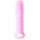 Розовый фаллоудлинитель Homme Long - 13,5 см. (розовый)