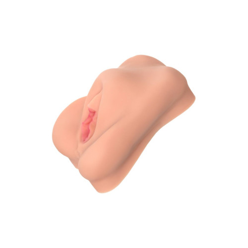 Мастурбатор-вагина без вибрации Adarashi 2 с двойным слоем материала (телесный)