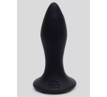 Черная анальная вибропробка Sensation Rechargeable Vibrating Butt Plug - 8,9 см. (черный)