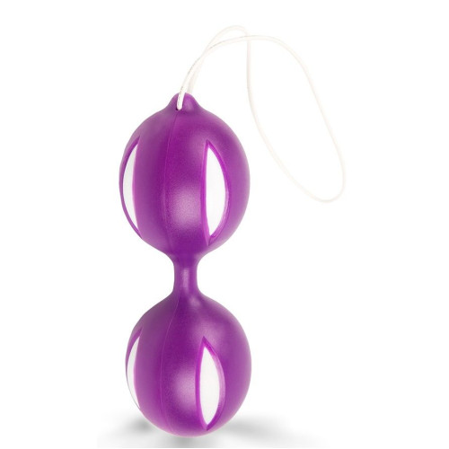 Фиолетовые вагинальные шарики с петелькой (фиолетовый)